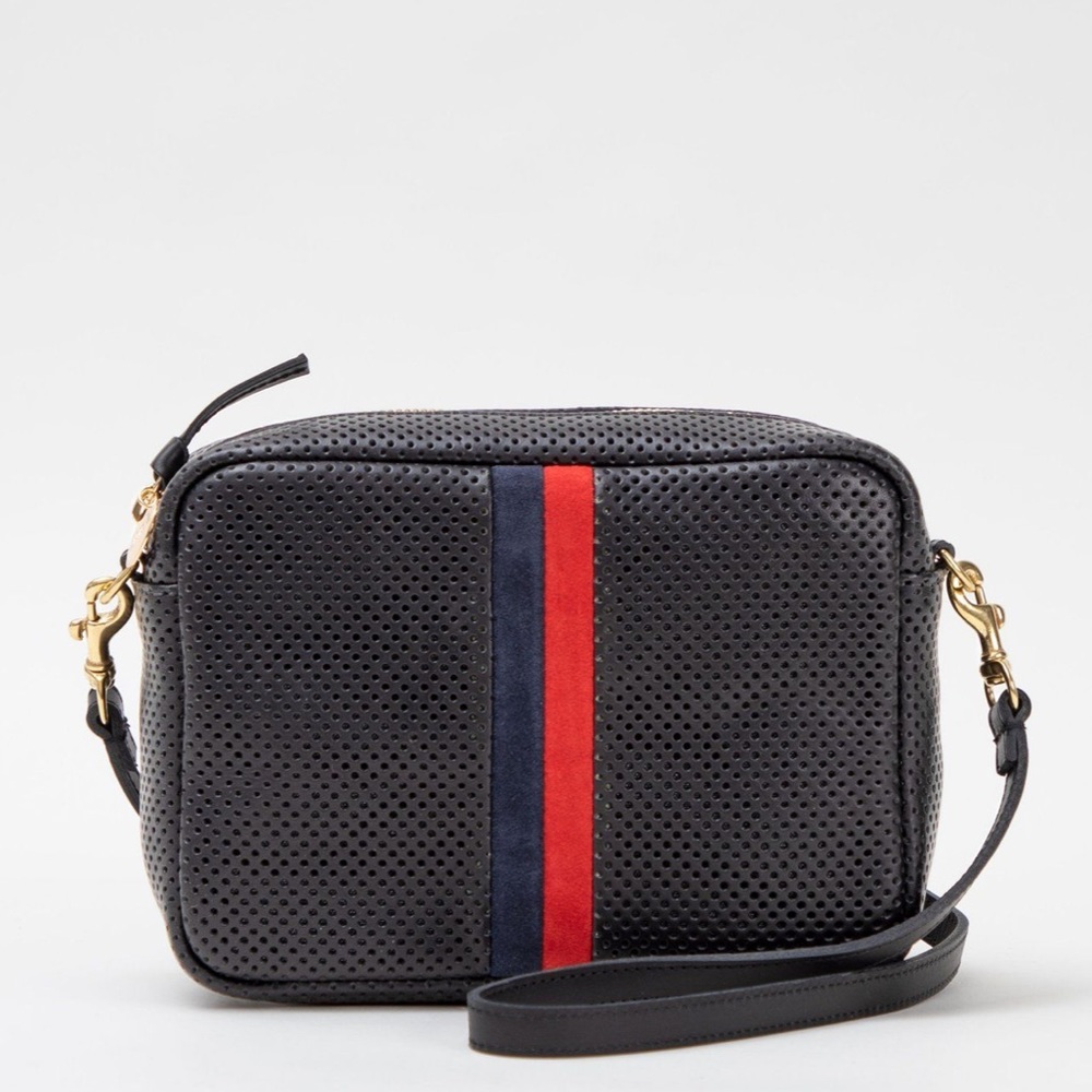 Clare V striped midi sac